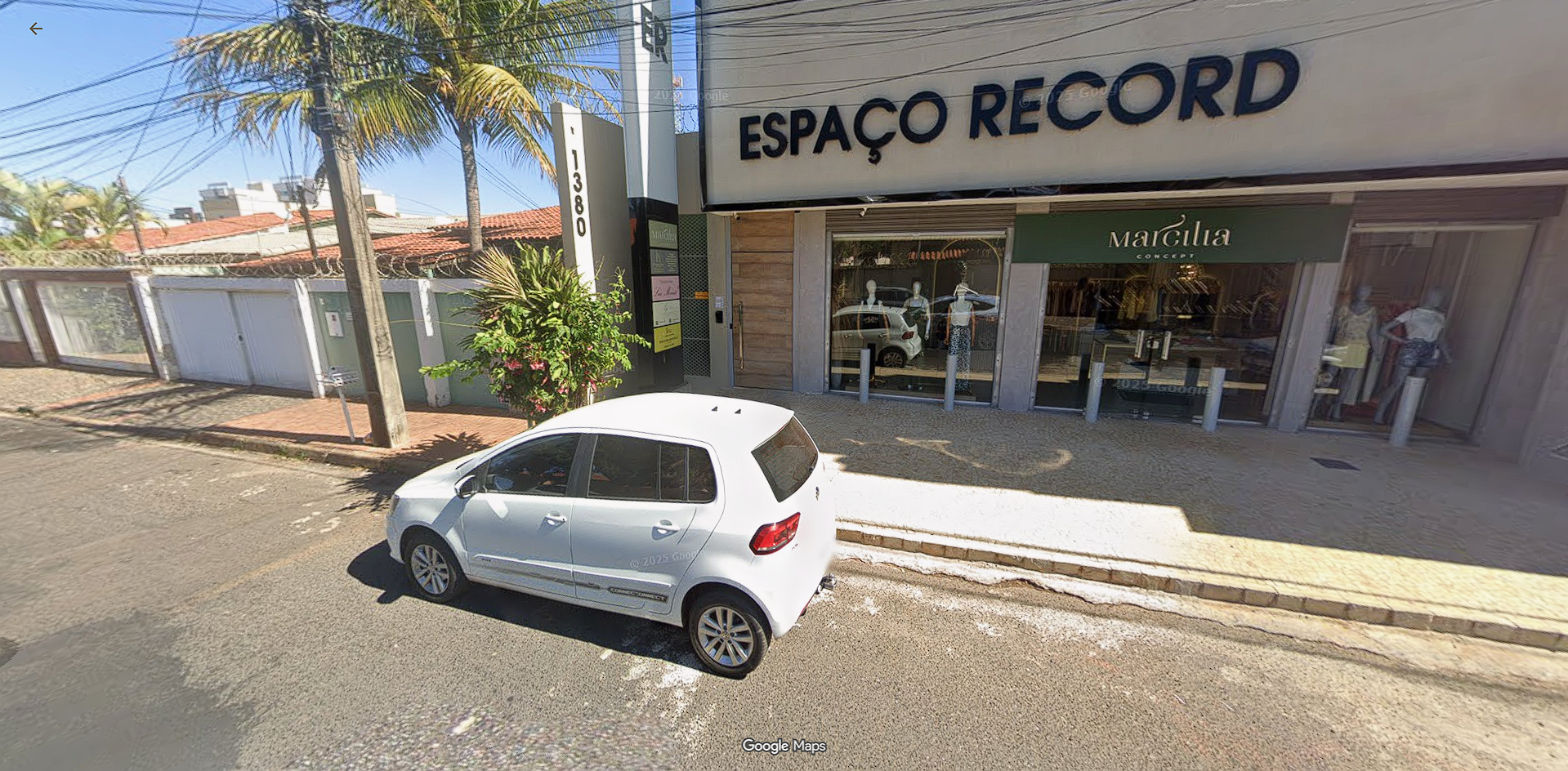 Localização da Clínica